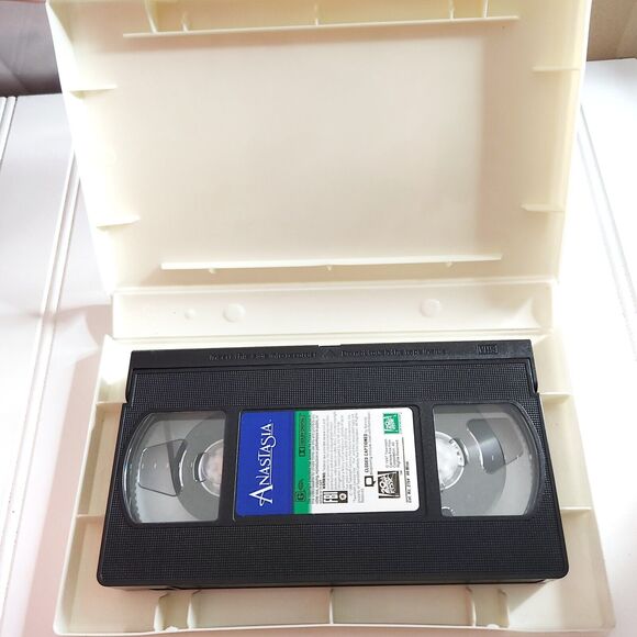 6 WALT DISNEY Masterpiece VHS tapes Fantasia Snow White Poppins FOX Anastasia - Picture 7 of 8